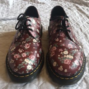 Doc Martens Floral Boots